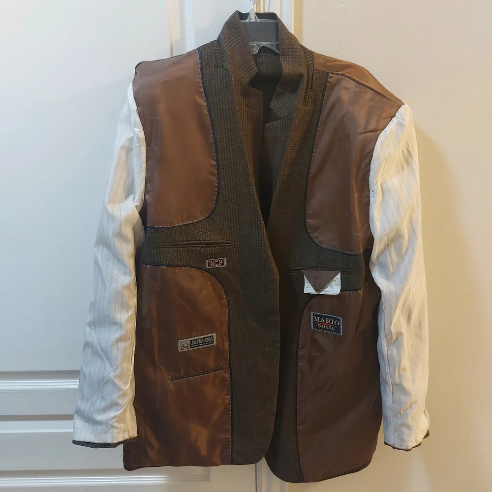 Mario Rossi Men's Brown Blazer Size 46L